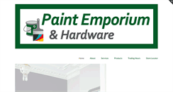 Desktop Screenshot of paintemporium.co.za